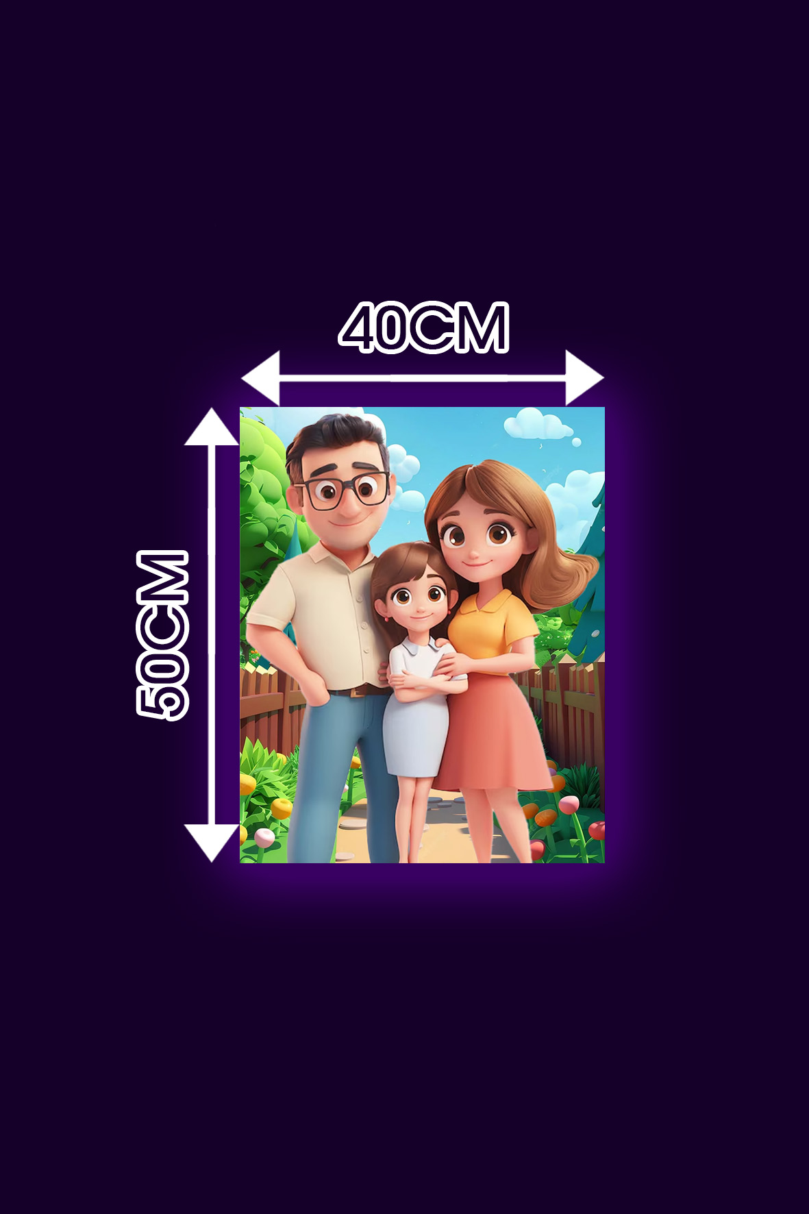 Размер 40x50