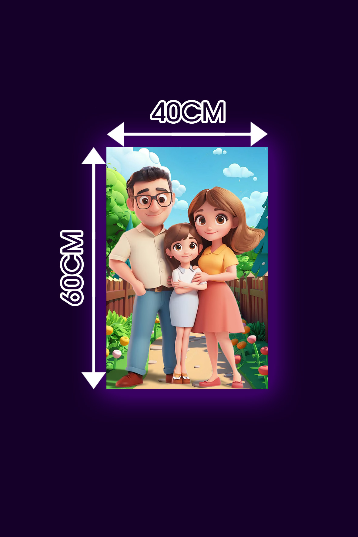 Размер 40x60